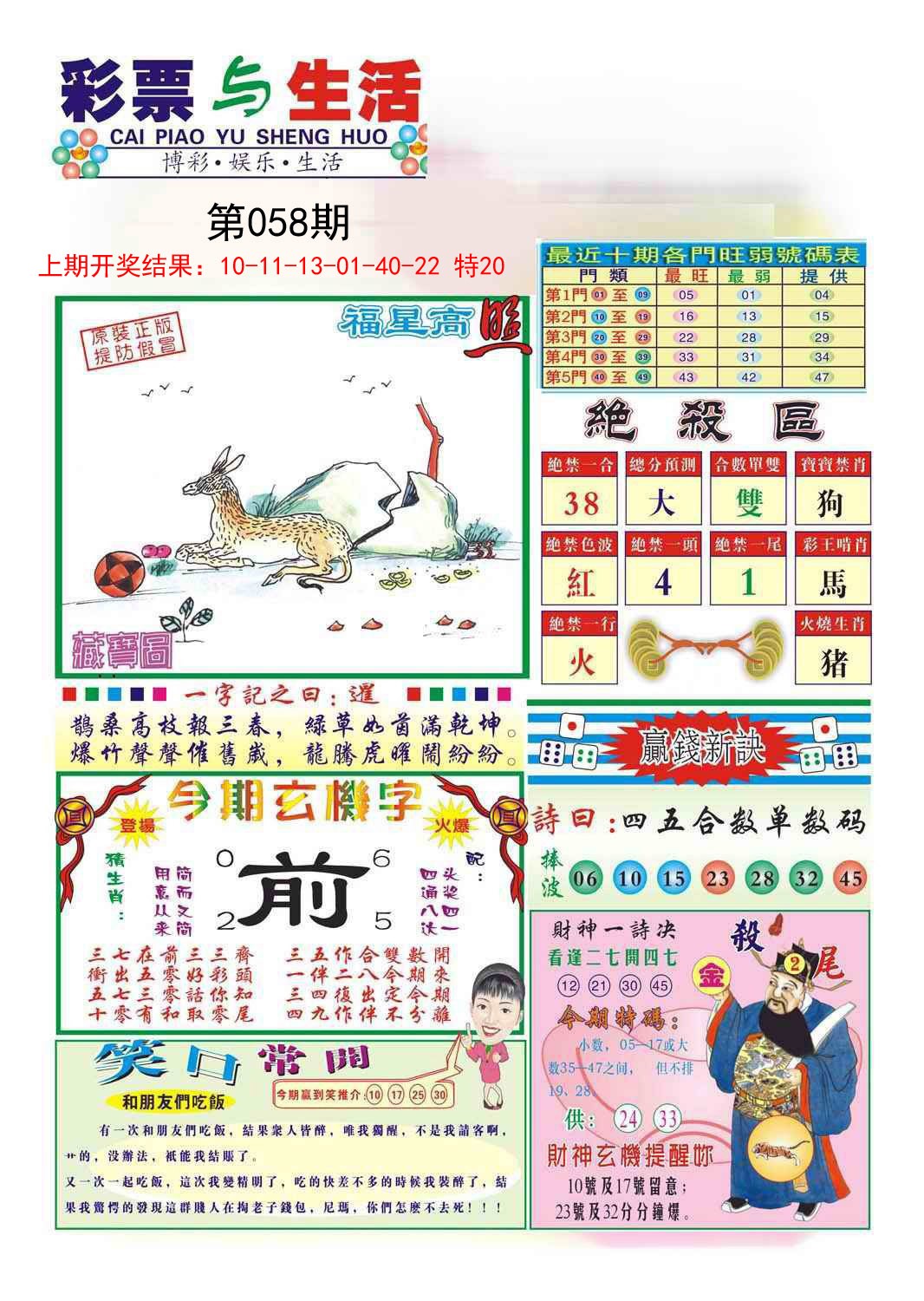 2025058期合众赌经A