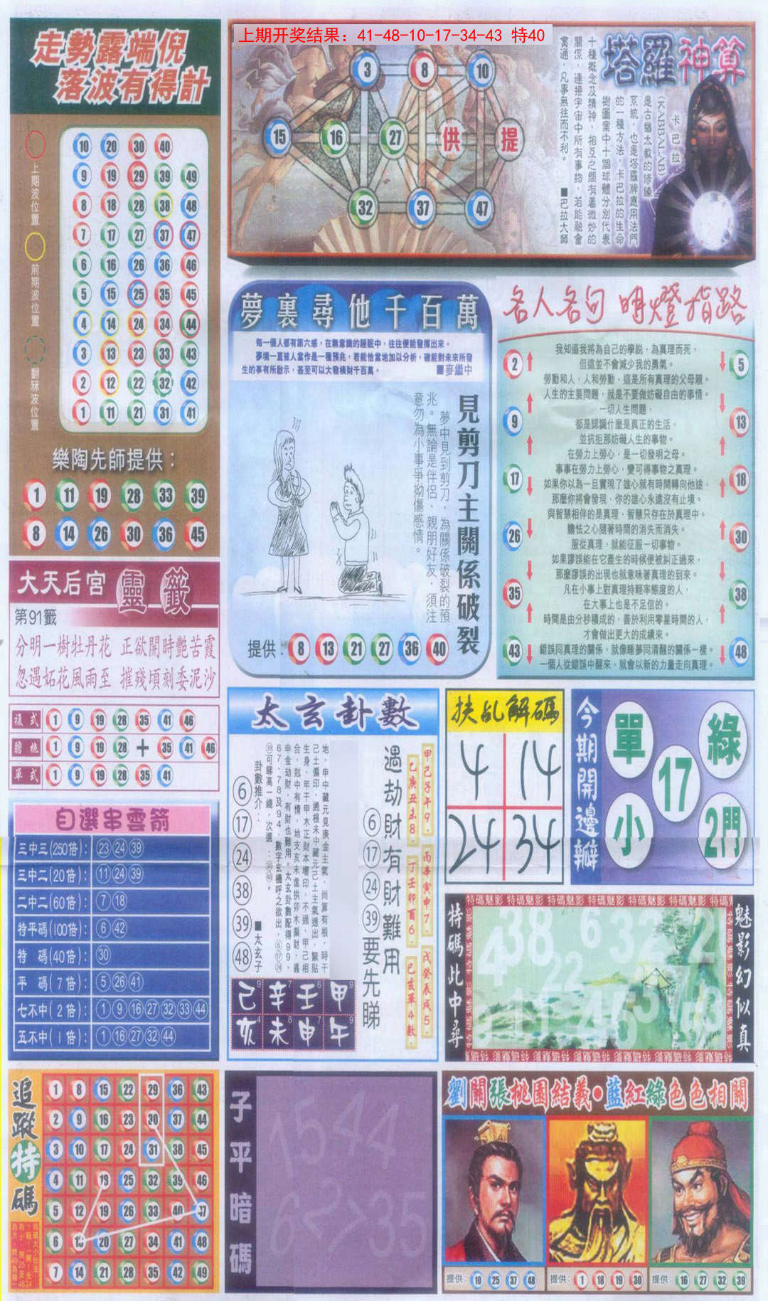 2025040期新报跑狗-2(背面)