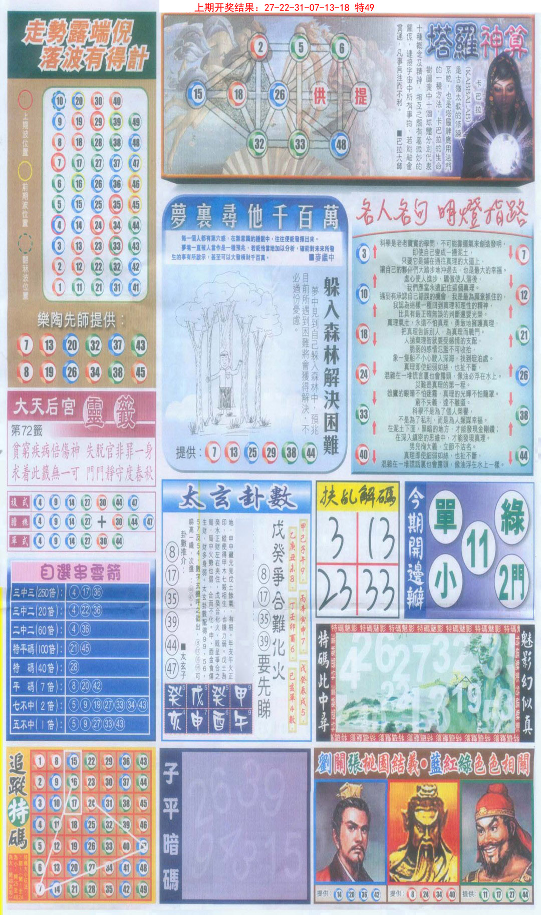 2025052期新报跑狗-2(背面)
