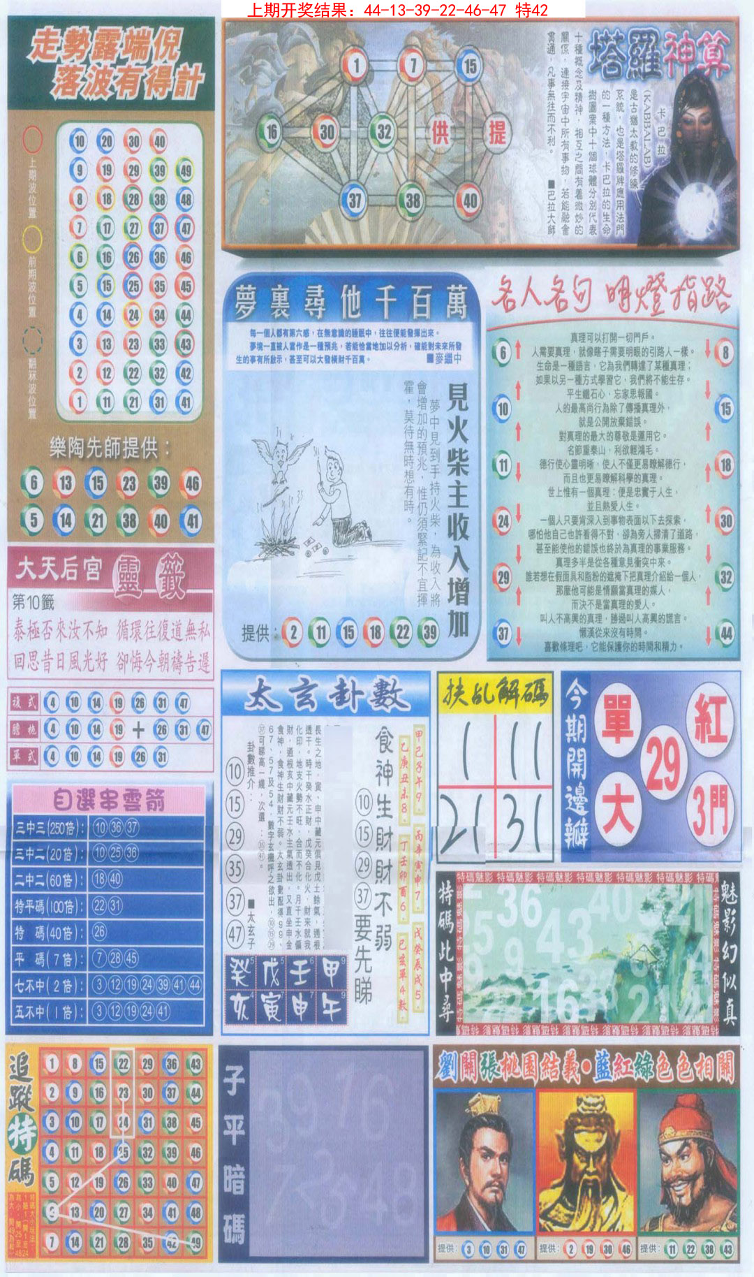 2025043期新报跑狗-2(背面)