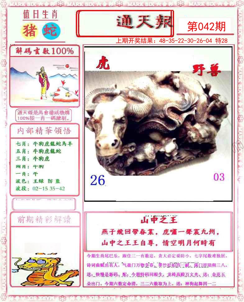 2025042期小喜通天报