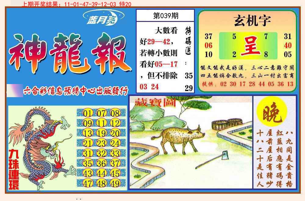 2025039期神龙报