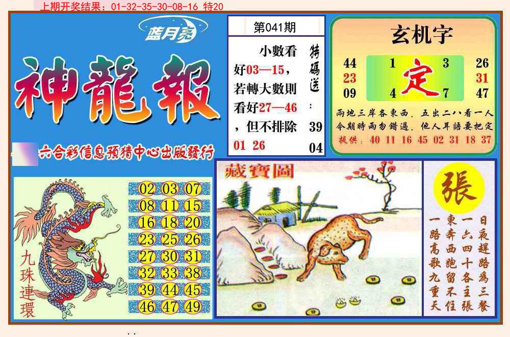 2025041期神龙报