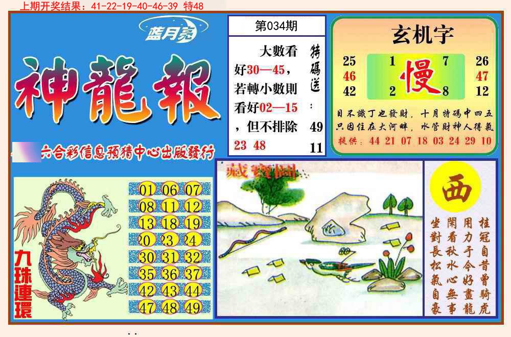 2025034期神龙报
