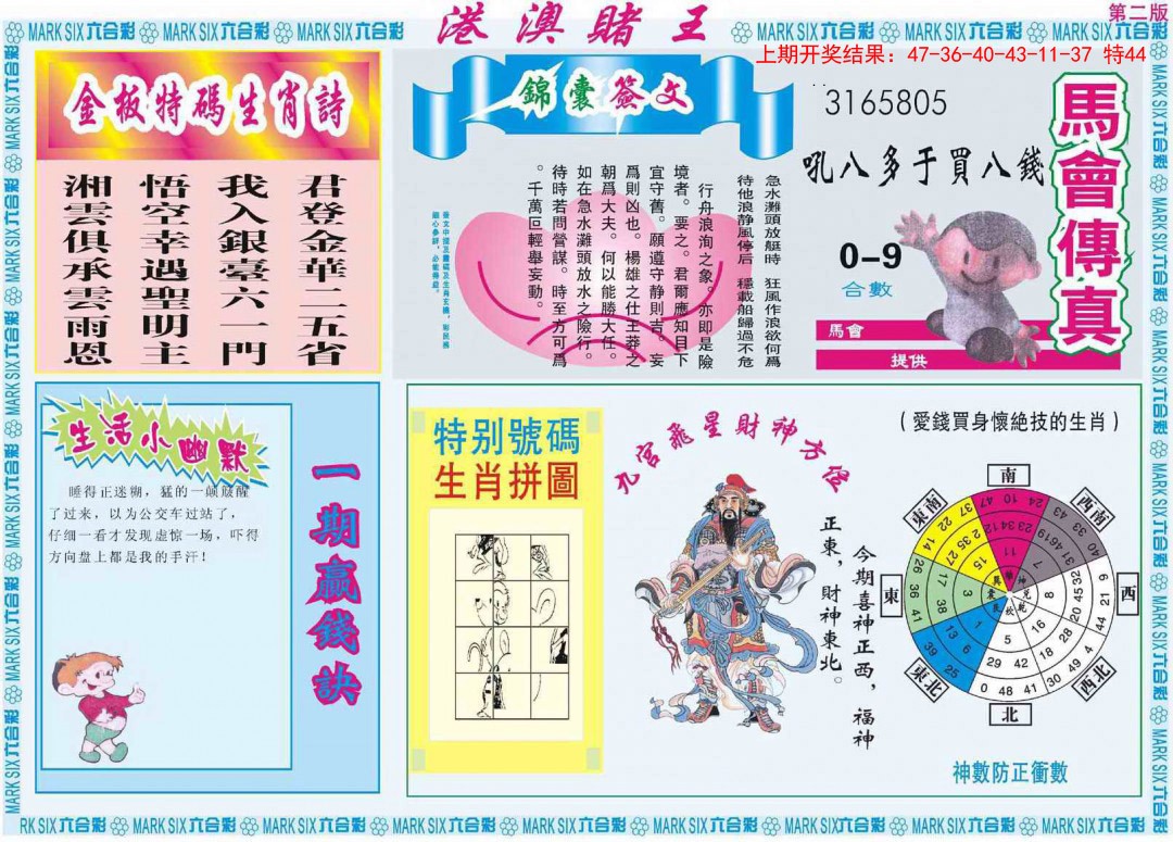 2025056期港澳赌王B