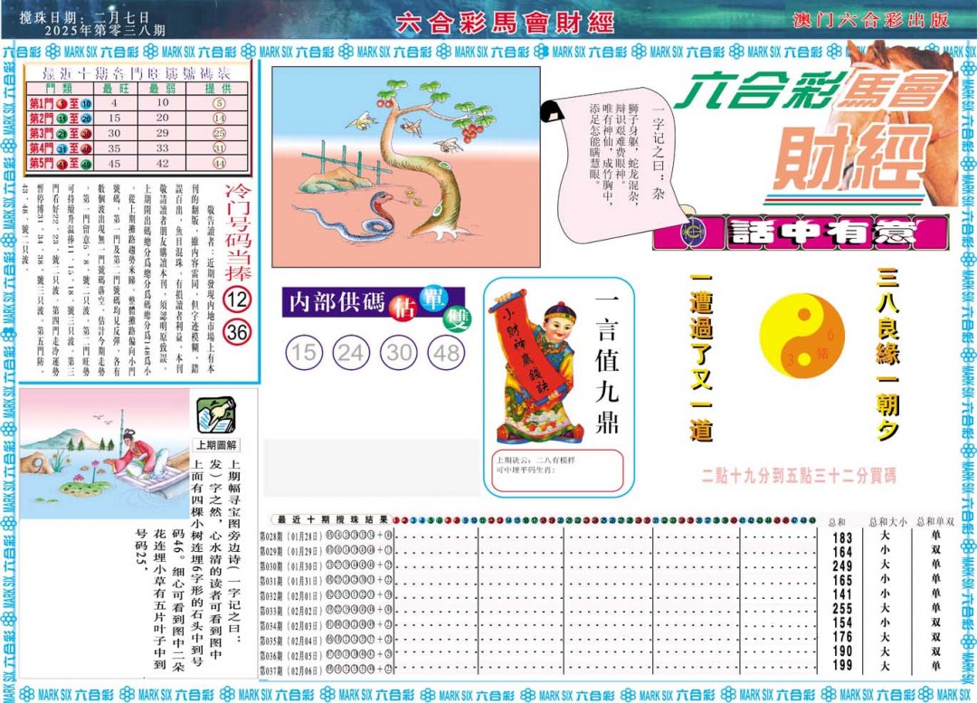2025038期马会财经A