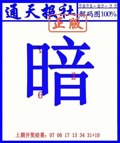 2025053期另解码图