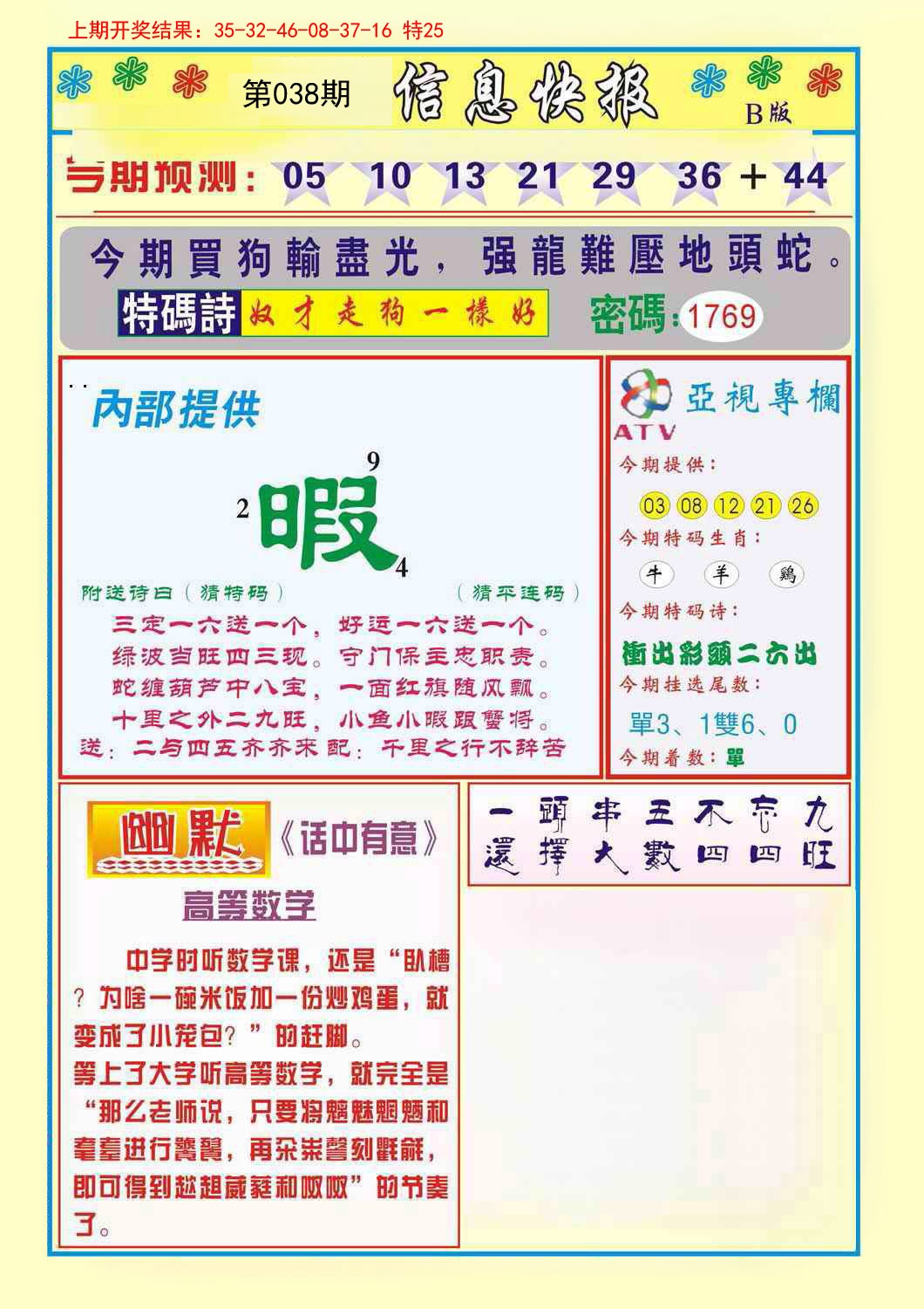 2025038期信息快报B