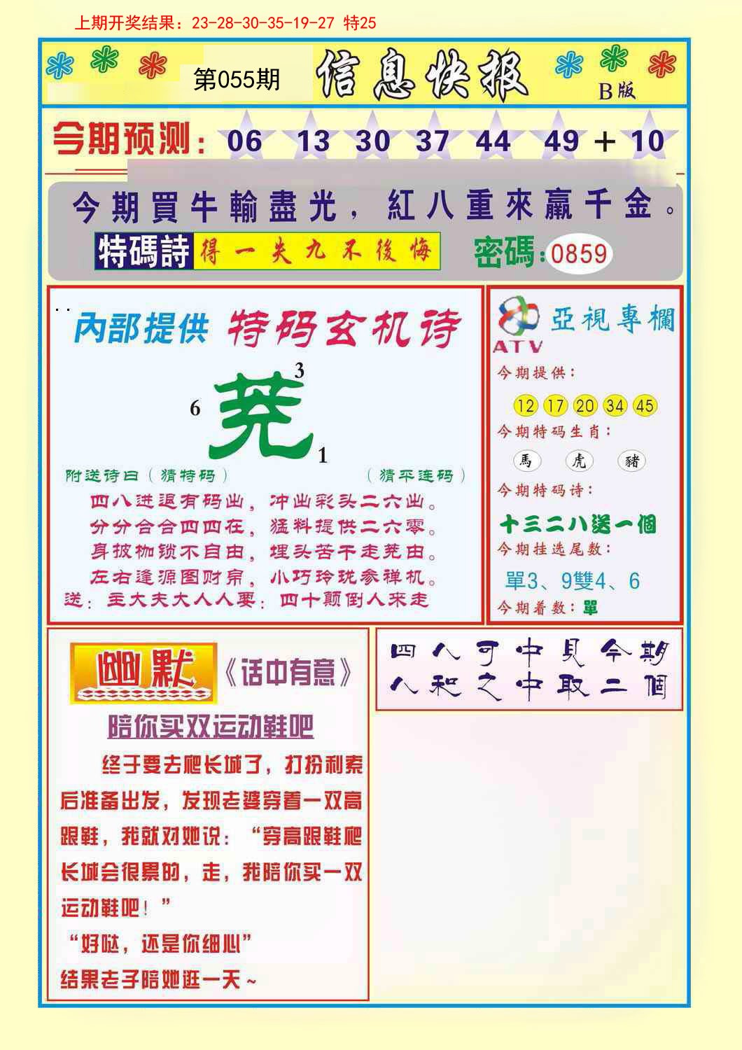 2025055期信息快报B