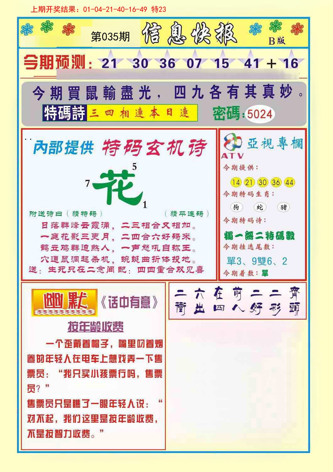 2025035期信息快报B