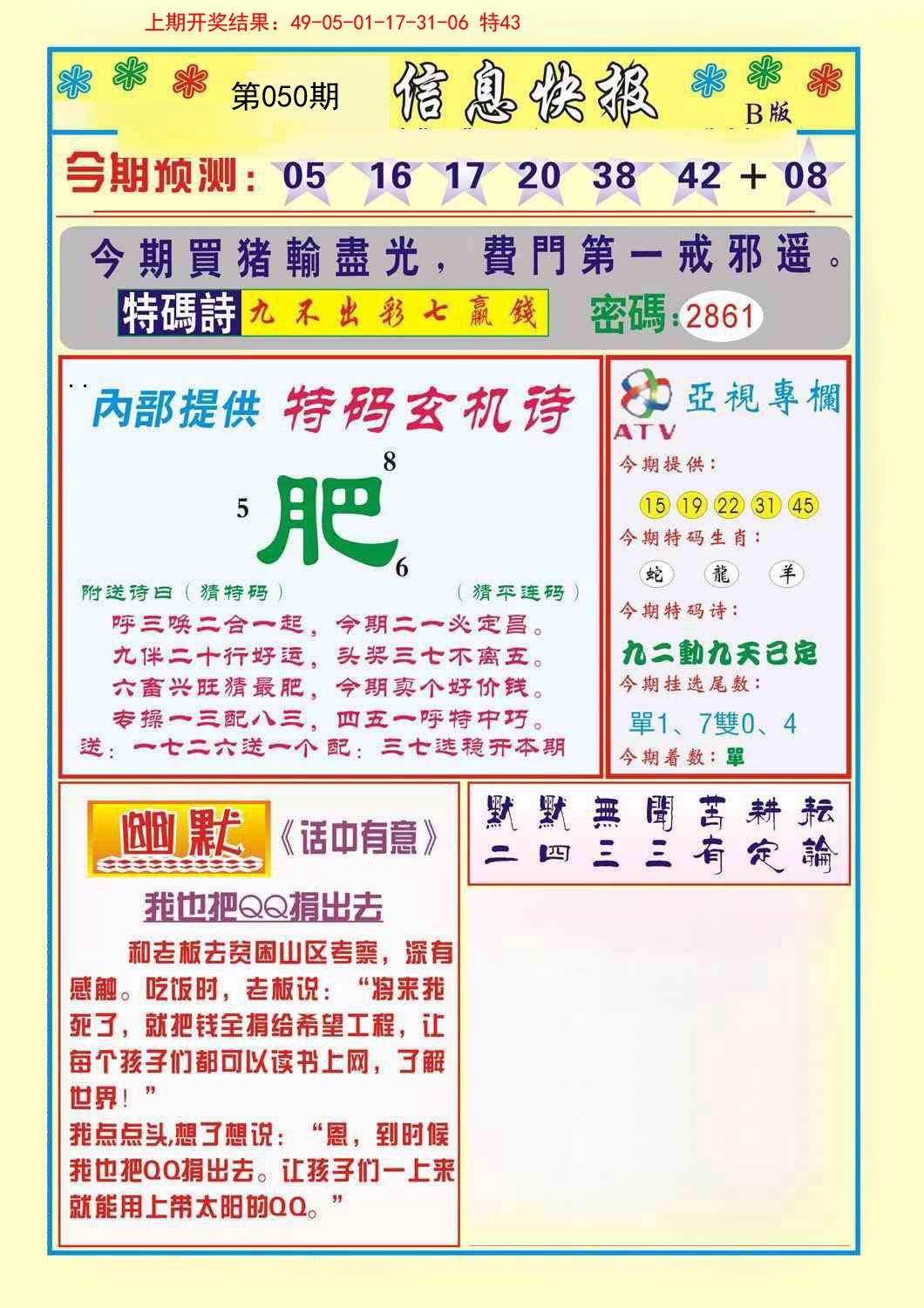 2025050期信息快报B