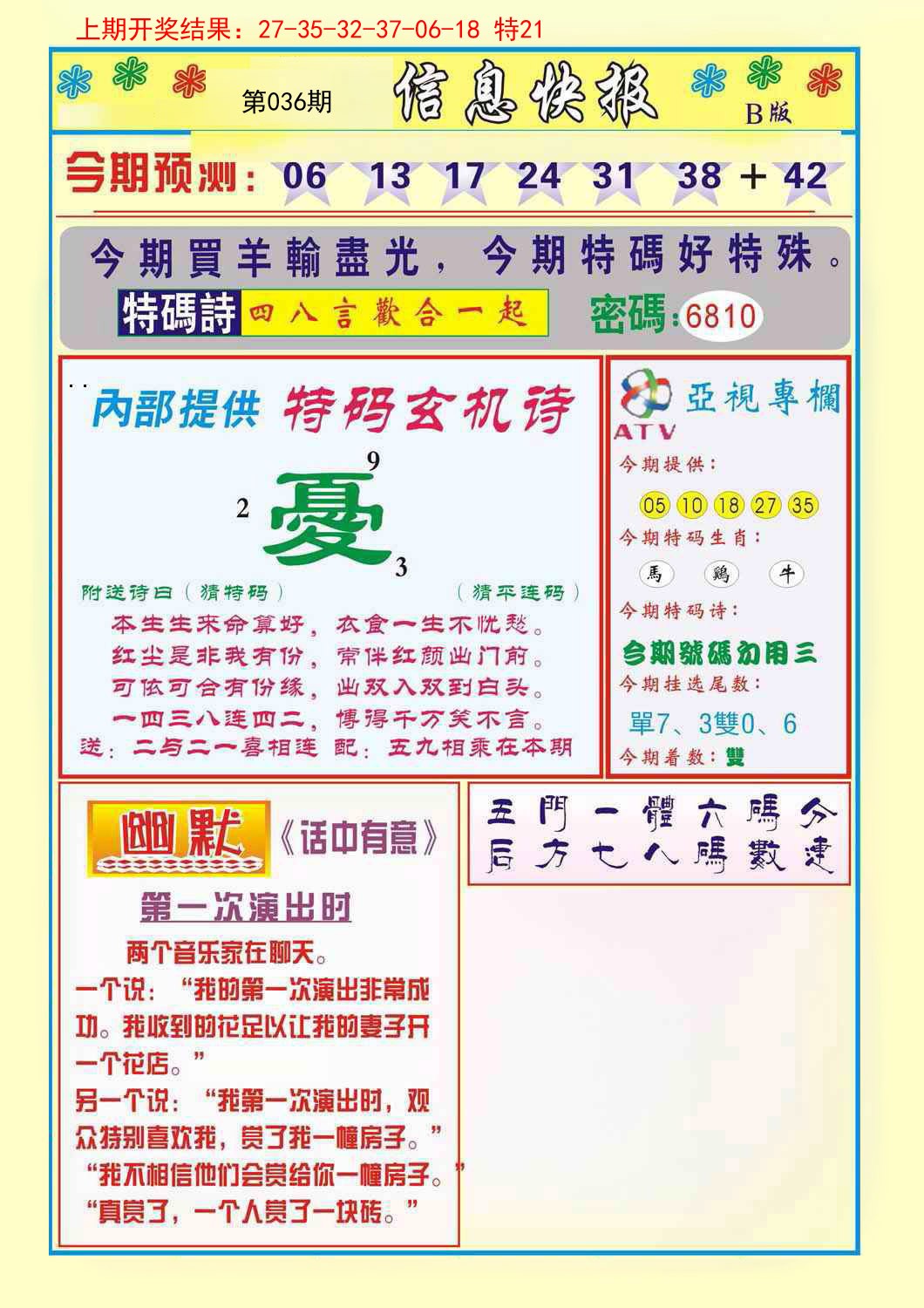 2025036期信息快报B