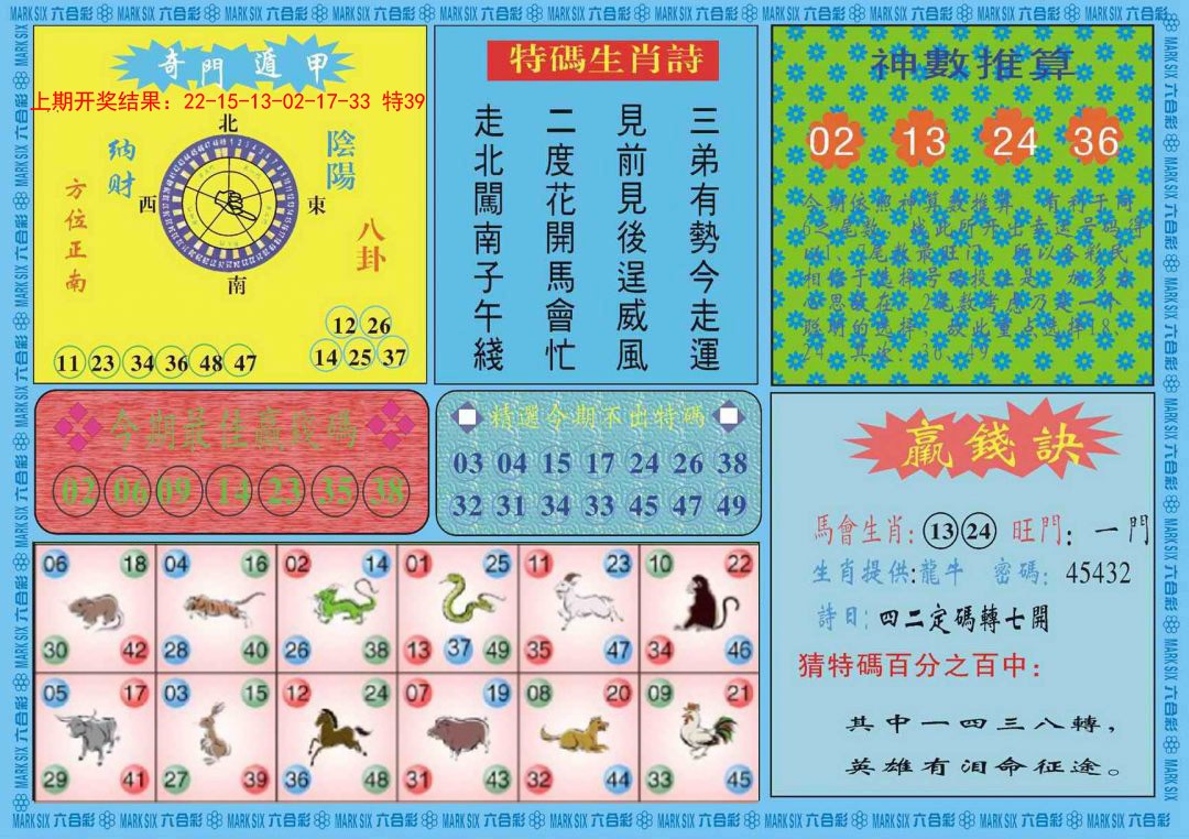 2025033期黄大仙灵码B