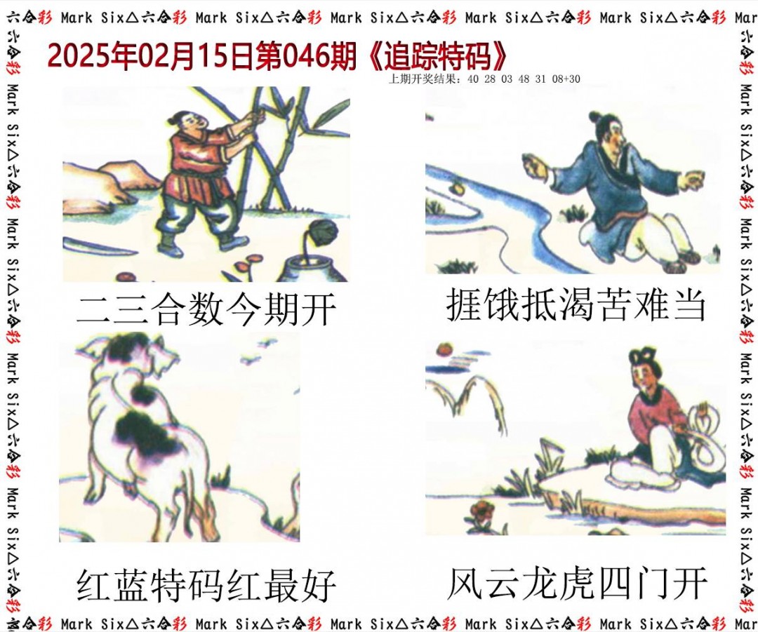 2025046期追踪特码
