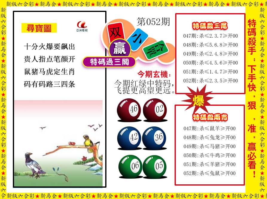 2025052期特码过三关