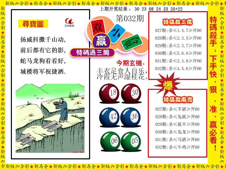 2025032期特码过三关