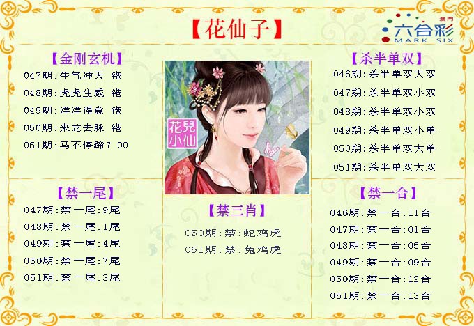 2025051期花仙子