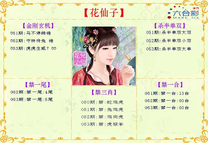 2025053期花仙子