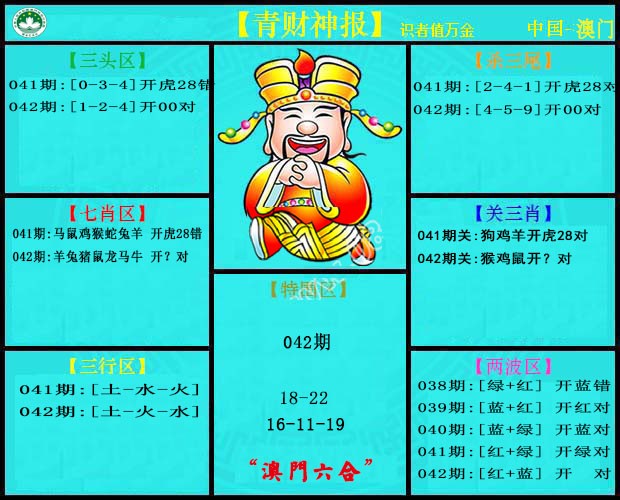 2025042期青财神