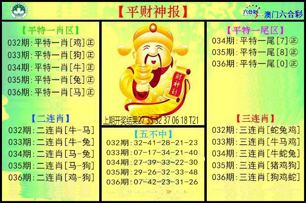 2025036期平财神