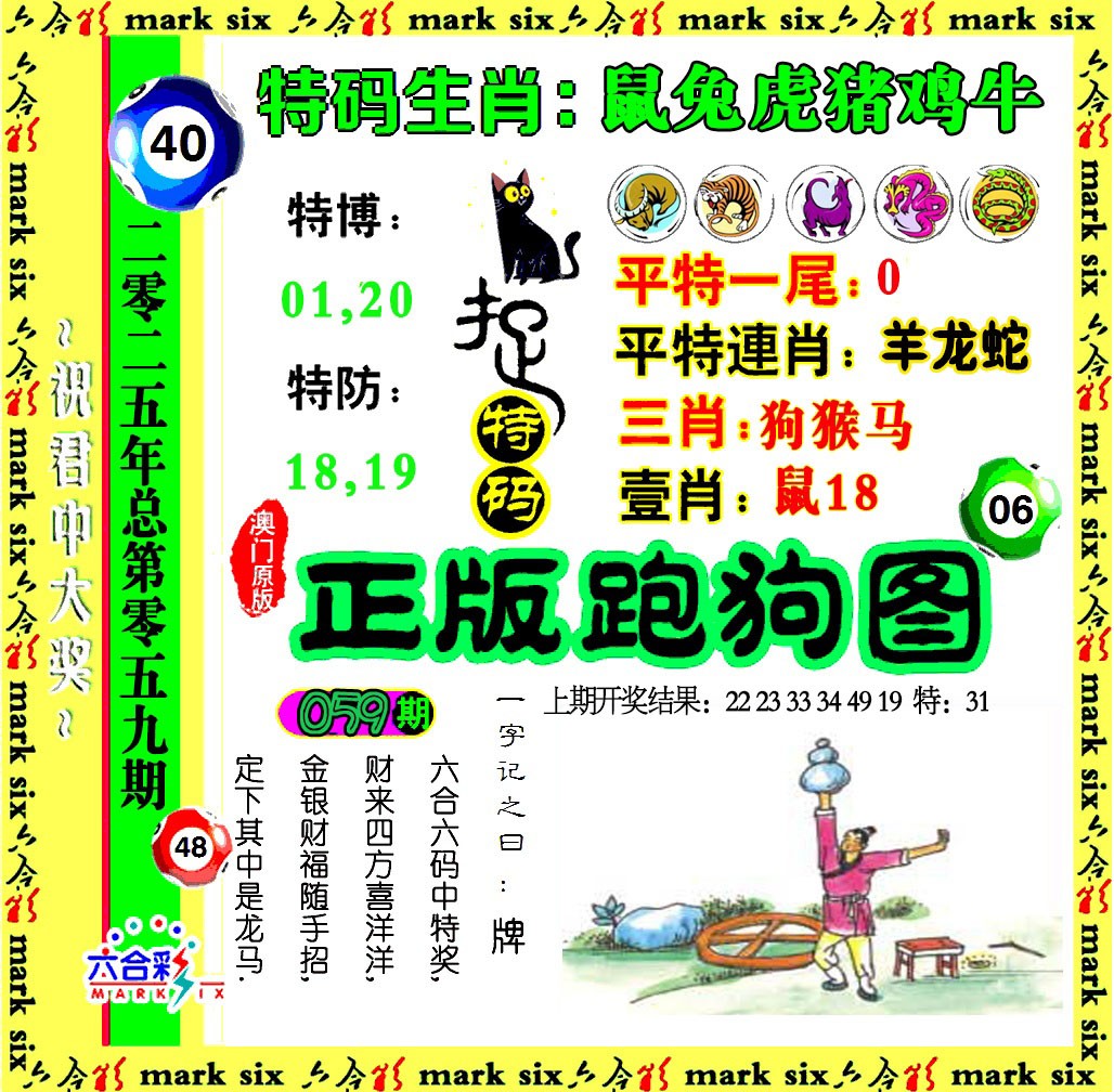 2025059期正版跑狗图