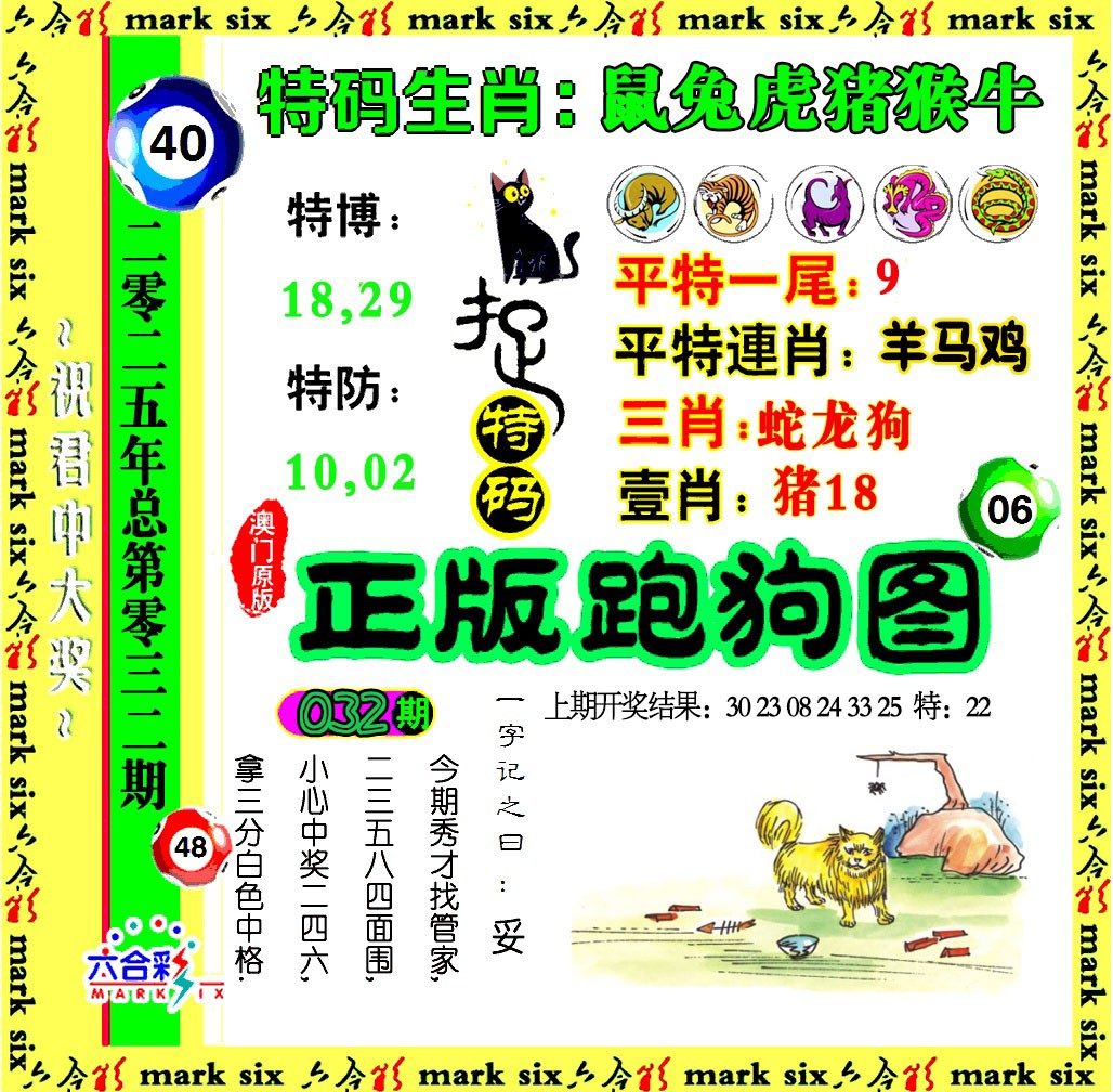 2025032期正版跑狗图