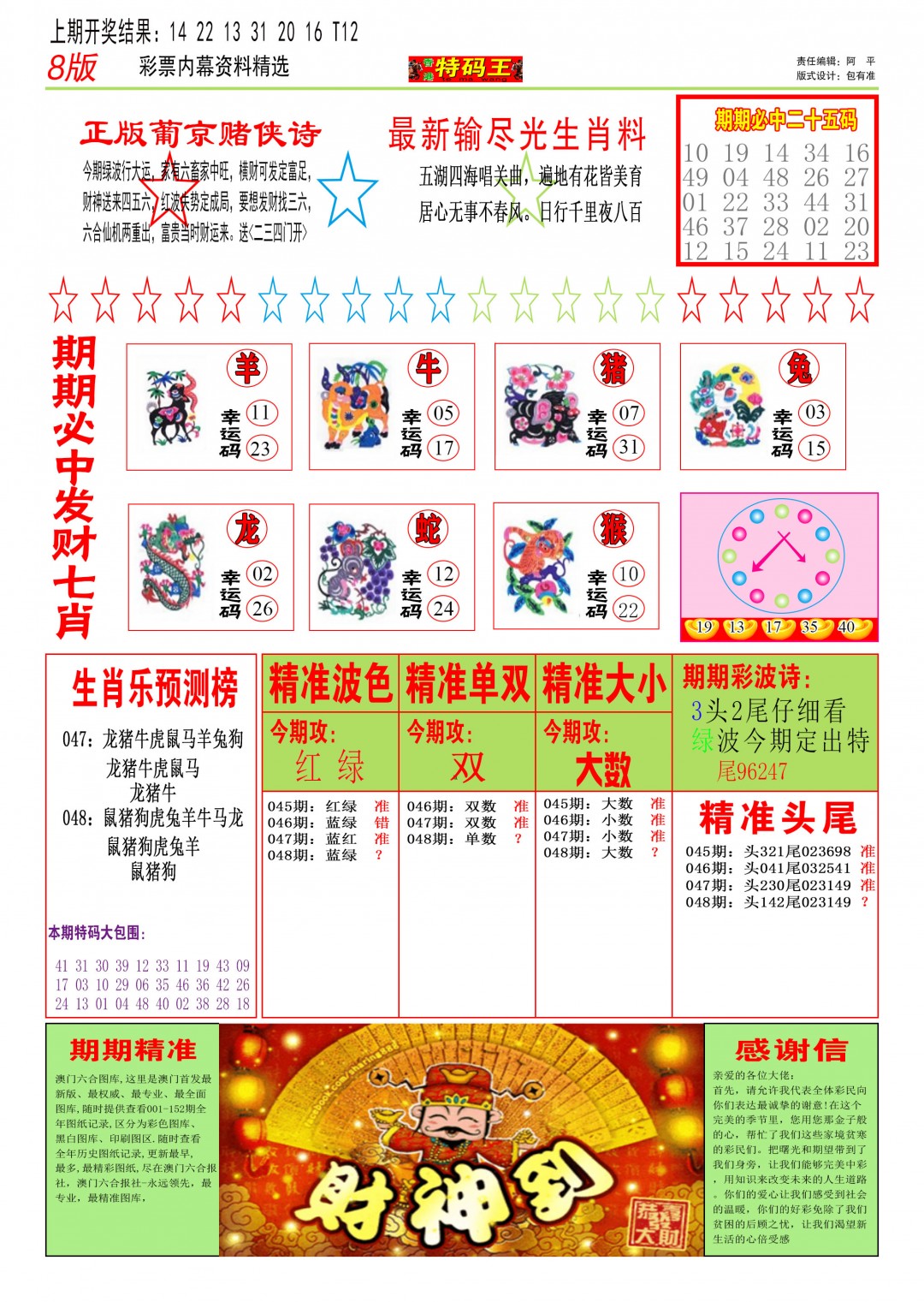 2025048期特码王B