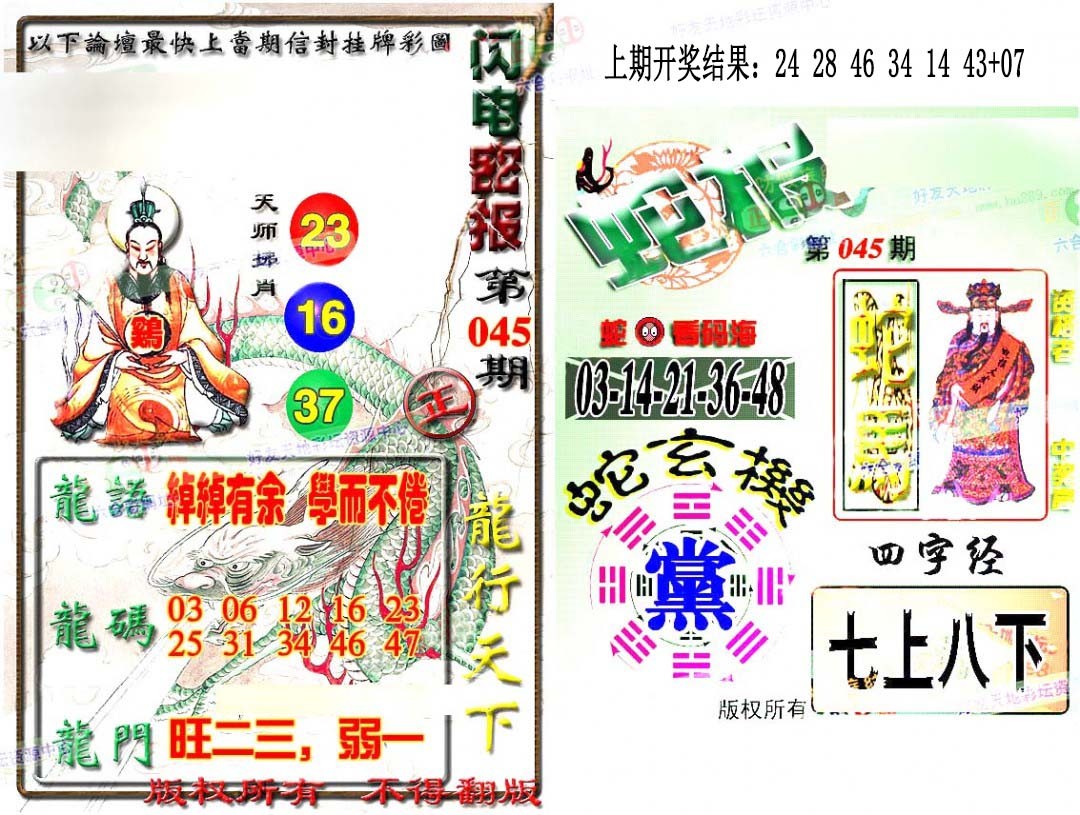 2025045期蛇报闪电版