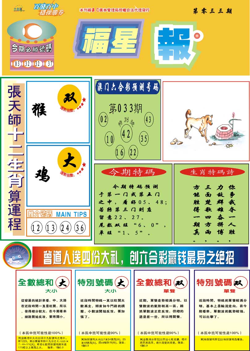 2025033期福星报