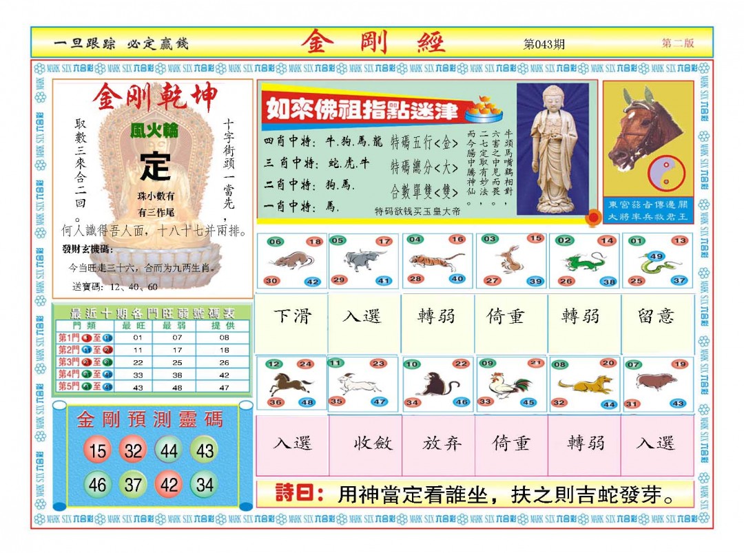2025043期金刚经B