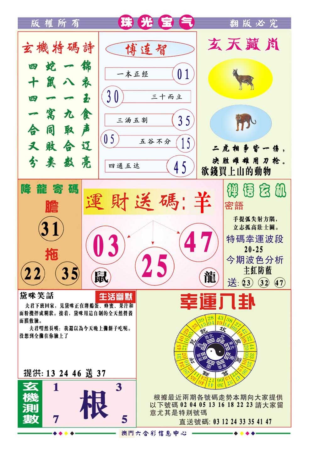 2025032期珠光宝气