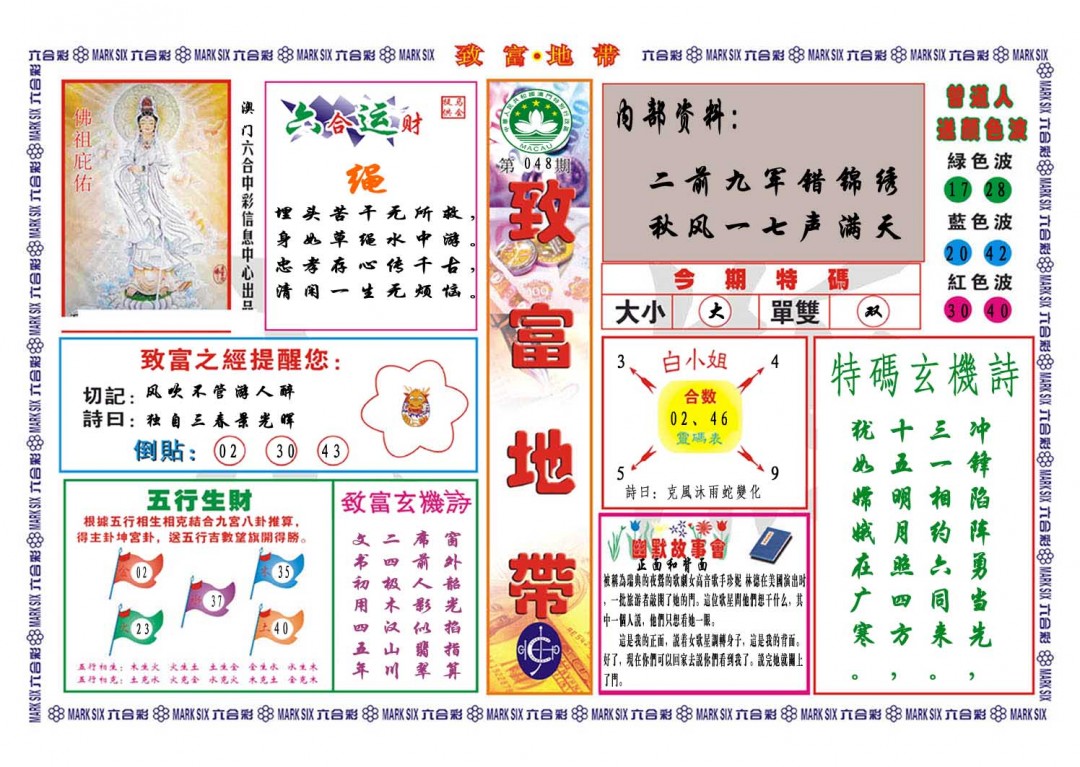 2025048期致富地带