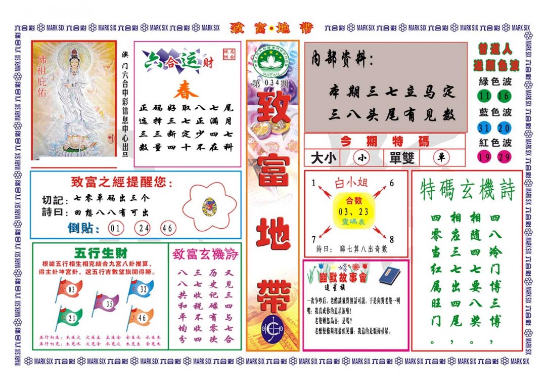 2025034期致富地带