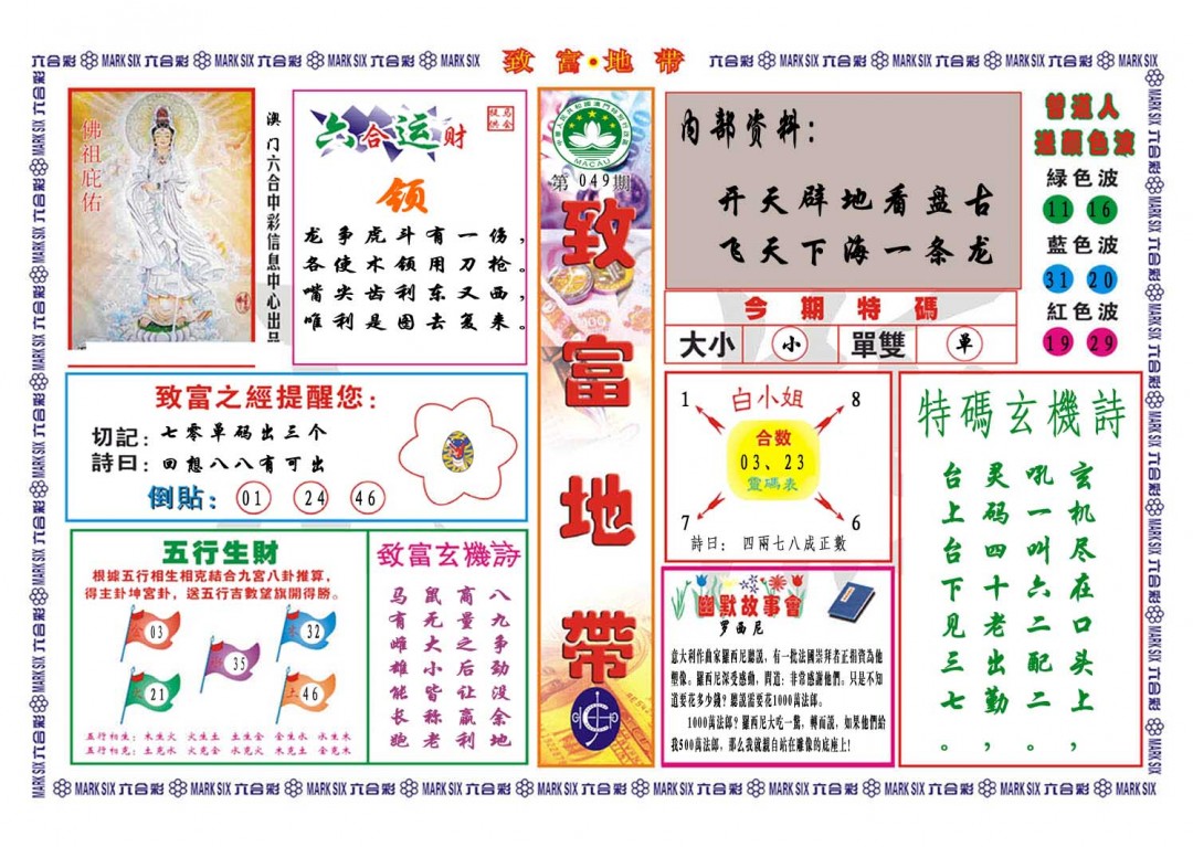 2025049期致富地带