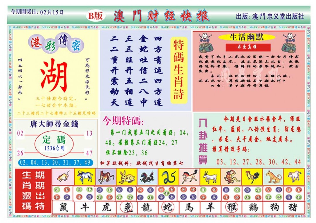2025046期财经快报B
