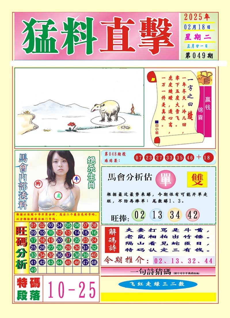 2025049期猛料直击A