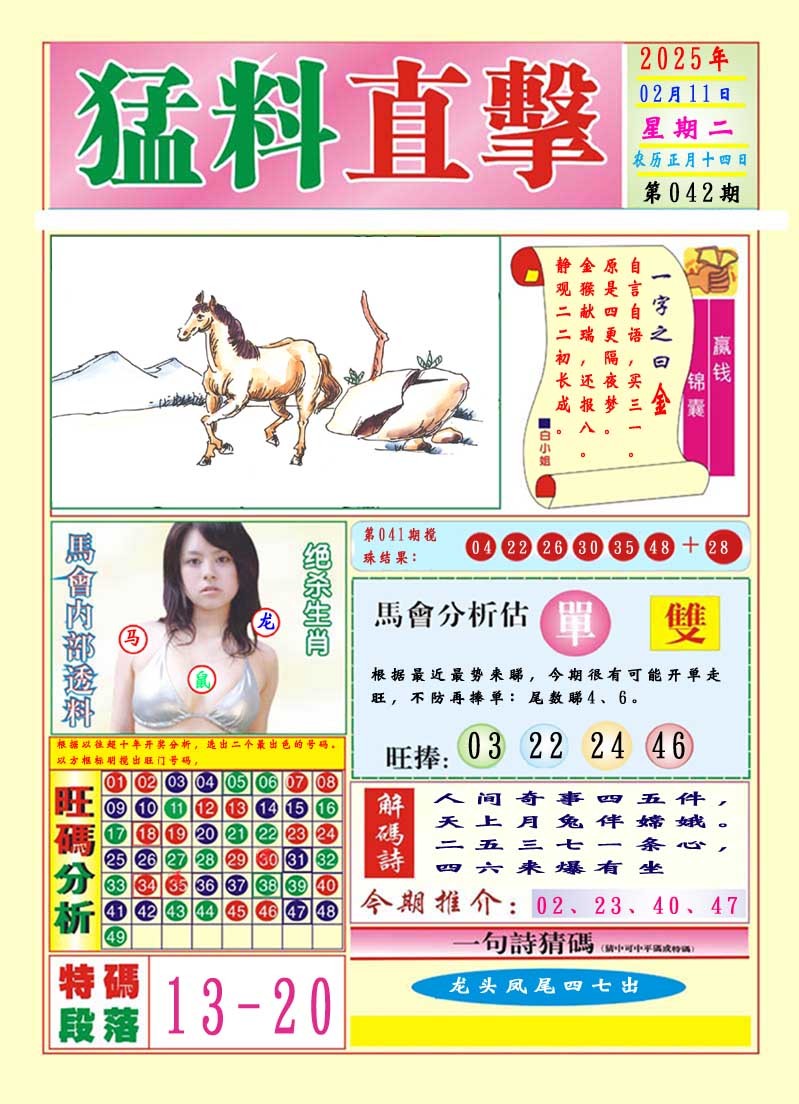 2025042期猛料直击A