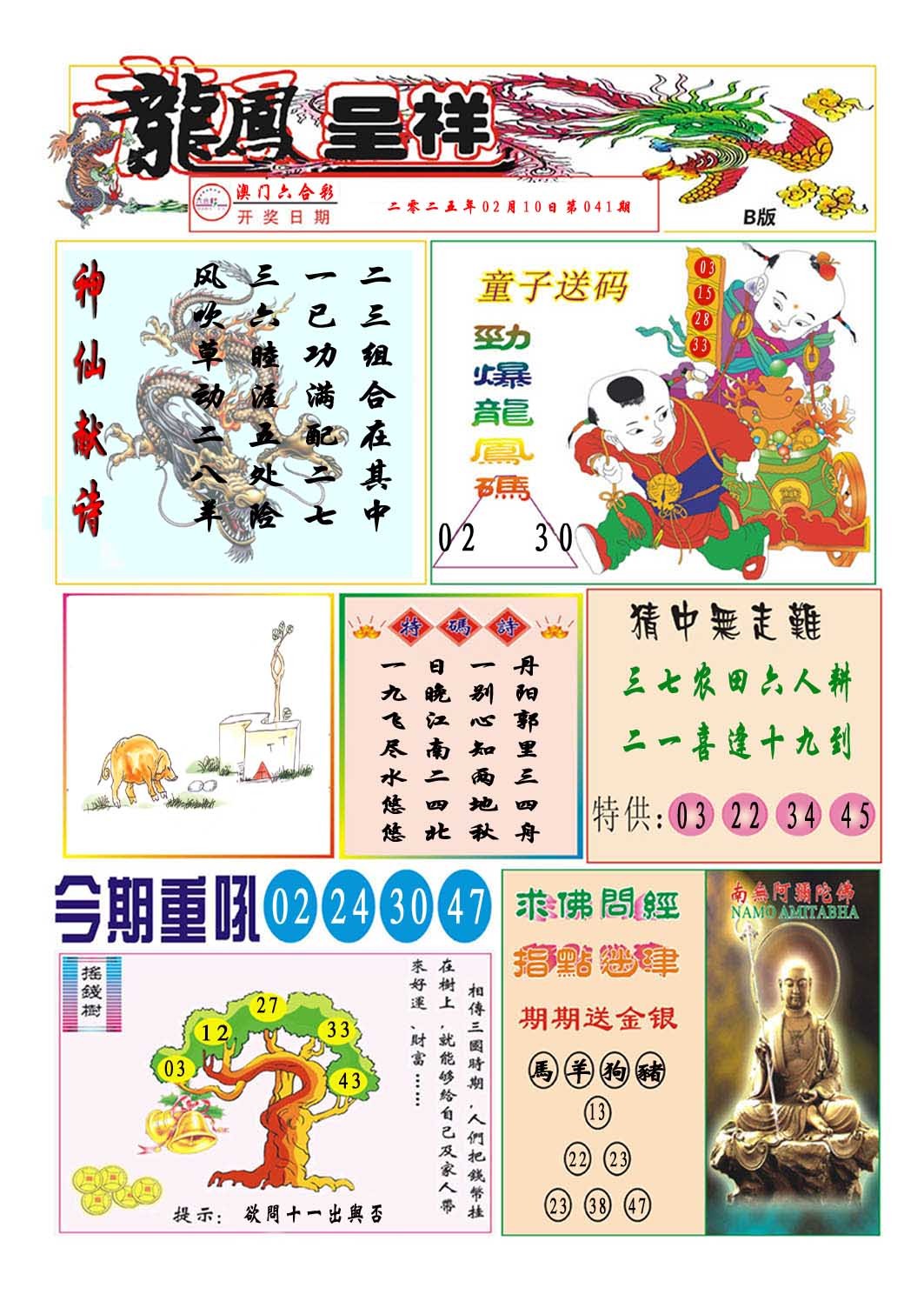 2025041期龙凤呈祥B