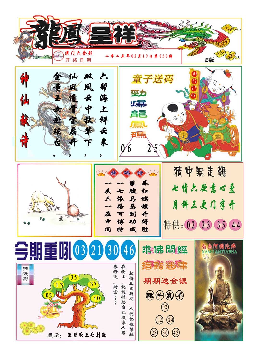 2025050期龙凤呈祥B