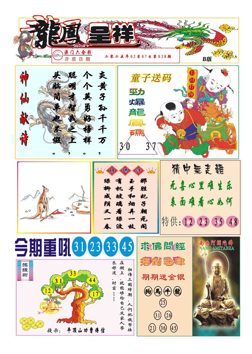 2025038期龙凤呈祥B