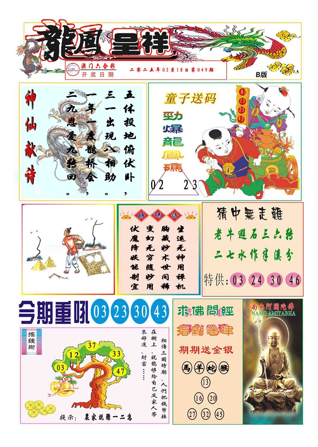 2025049期龙凤呈祥B