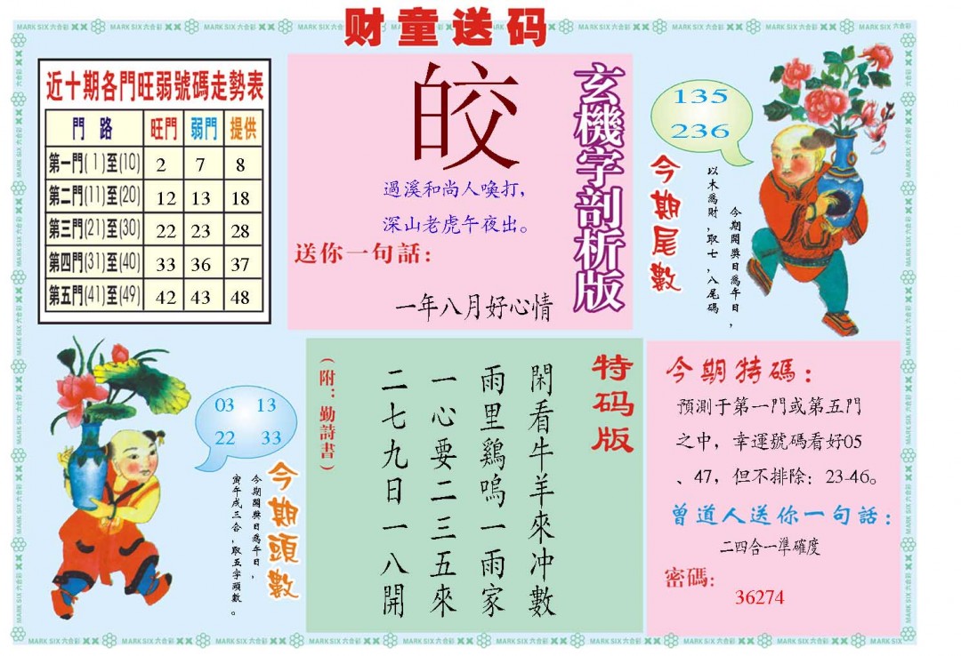 2025032期财童送宝B