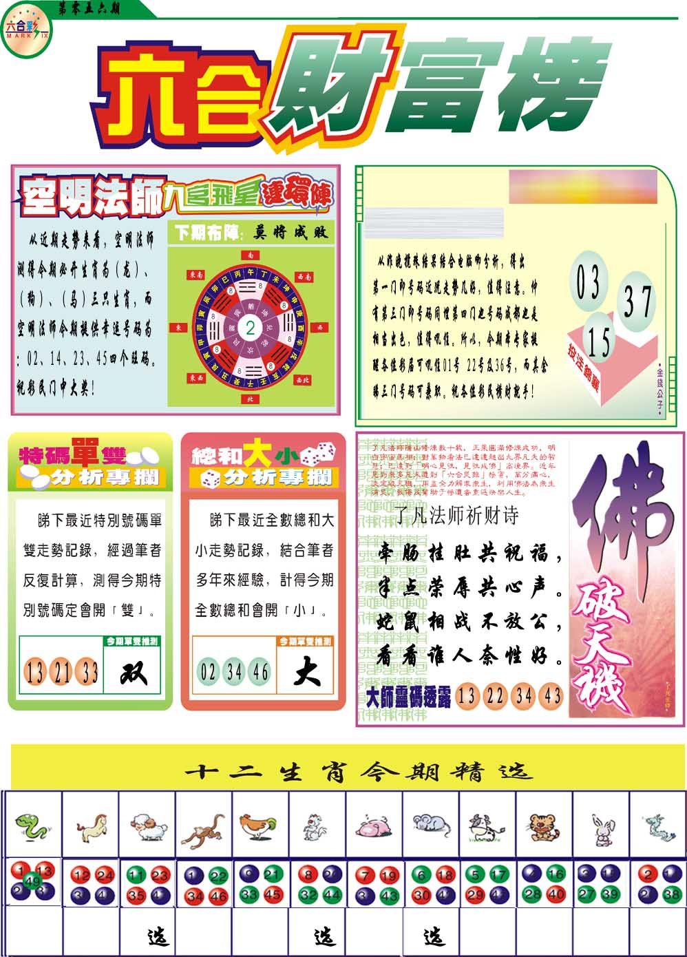 2025056期财富榜