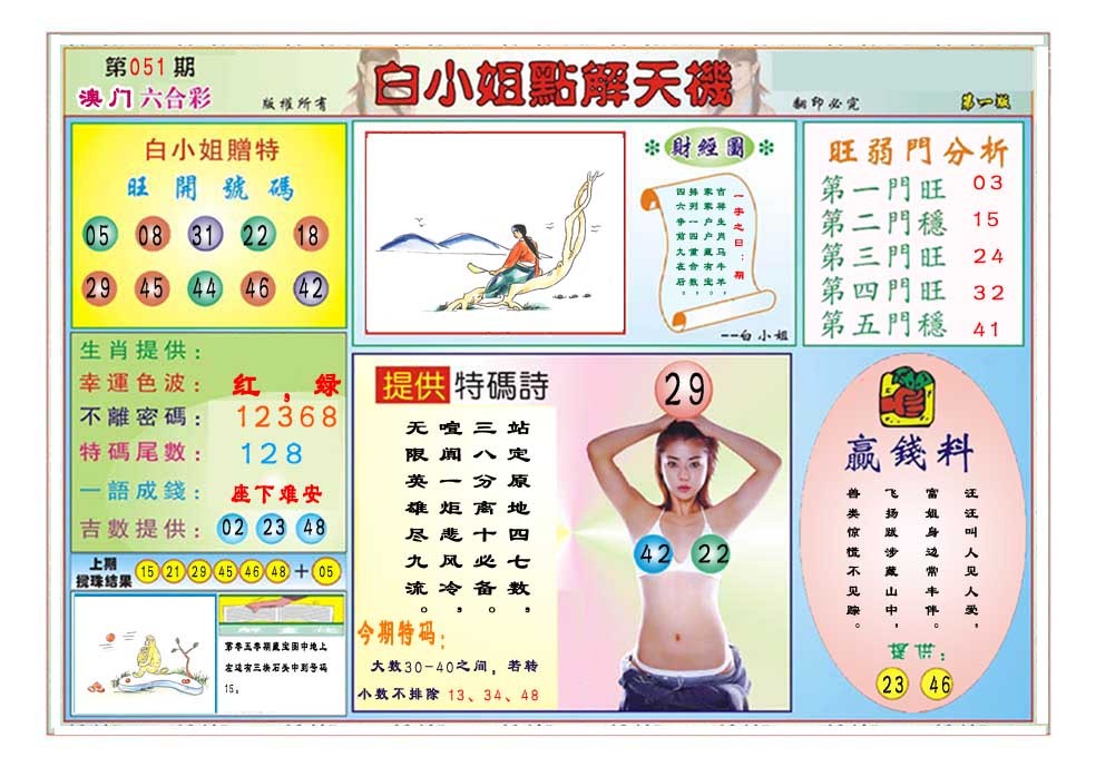 2025051期白小姐点解天机A