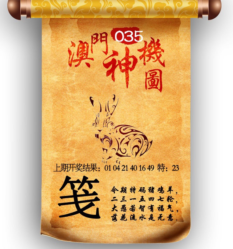2025035期澳门神机图