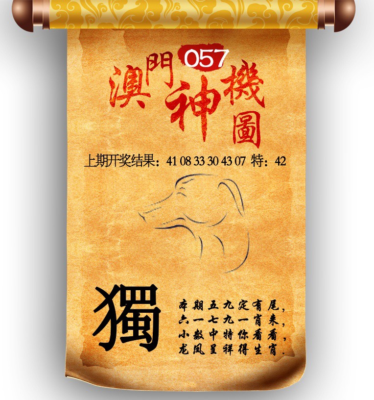 2025057期澳门神机图