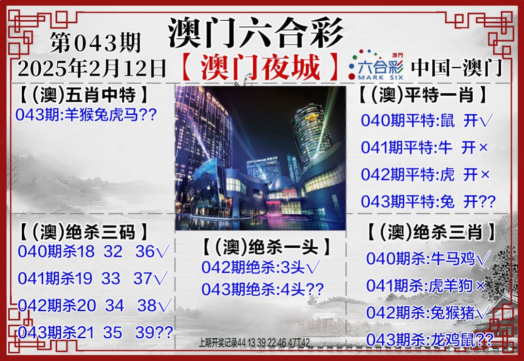 2025043期夜城图