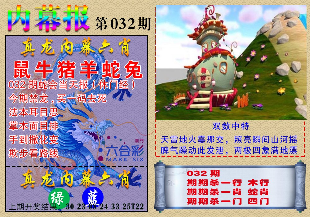 2025032期真龙内幕报