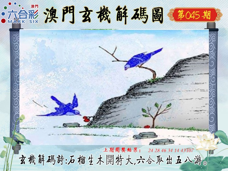 2025045期玄机解码图
