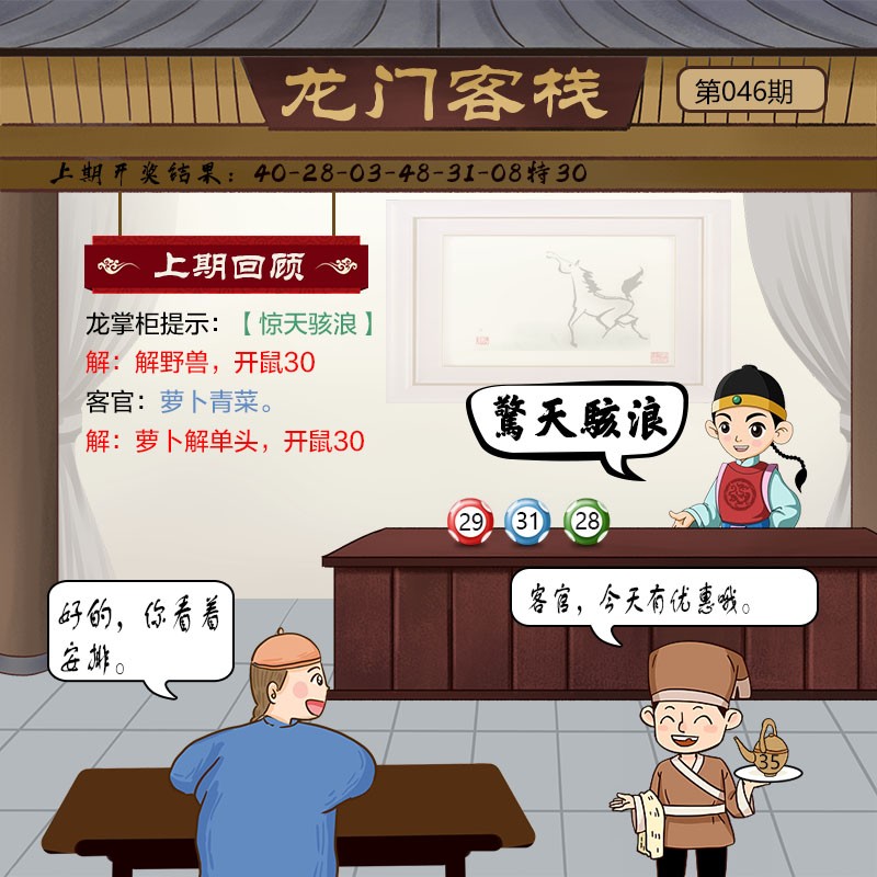 2025046期龙门客栈